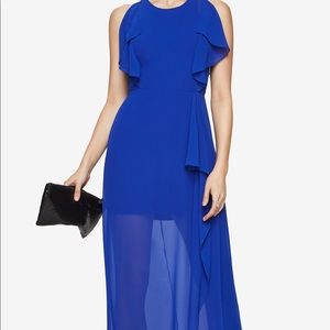 NWT BCBG ‘Maribel’ Long Blue Prom/Formal Dress